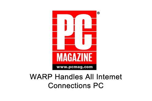 WARP Handles All Internet Connactions PC