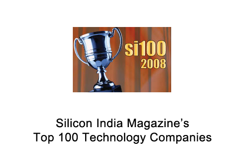 slicon India Magazine's Top 100 Technology Companies 2008
